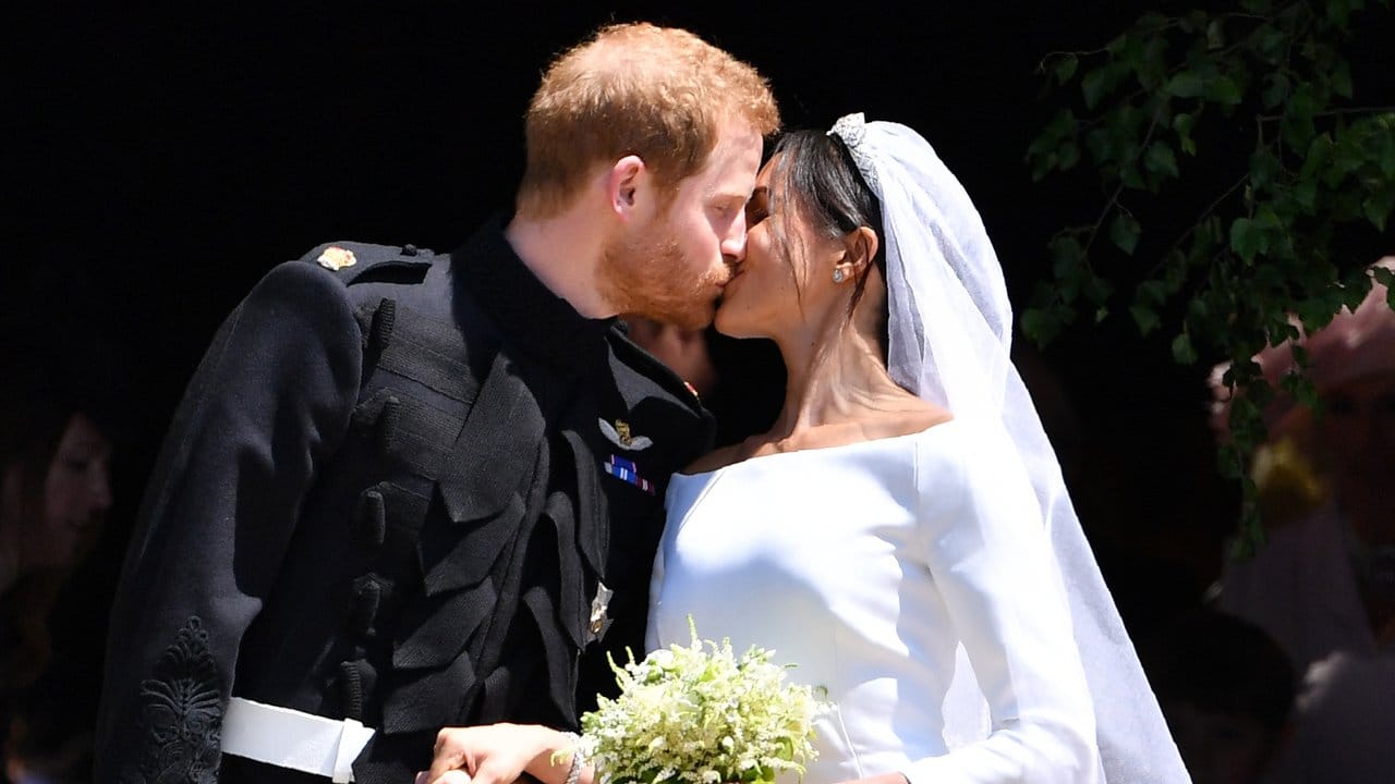 Prinz Harry und Herzogin Meghan am 19. Prinz Harry und Herzogin Meghan am 19.