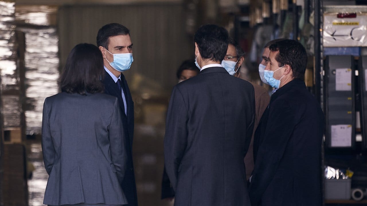 Spaniens Ministerpräsident Pedro Sánchez (2. Spaniens Ministerpräsident Pedro Sánchez (2.