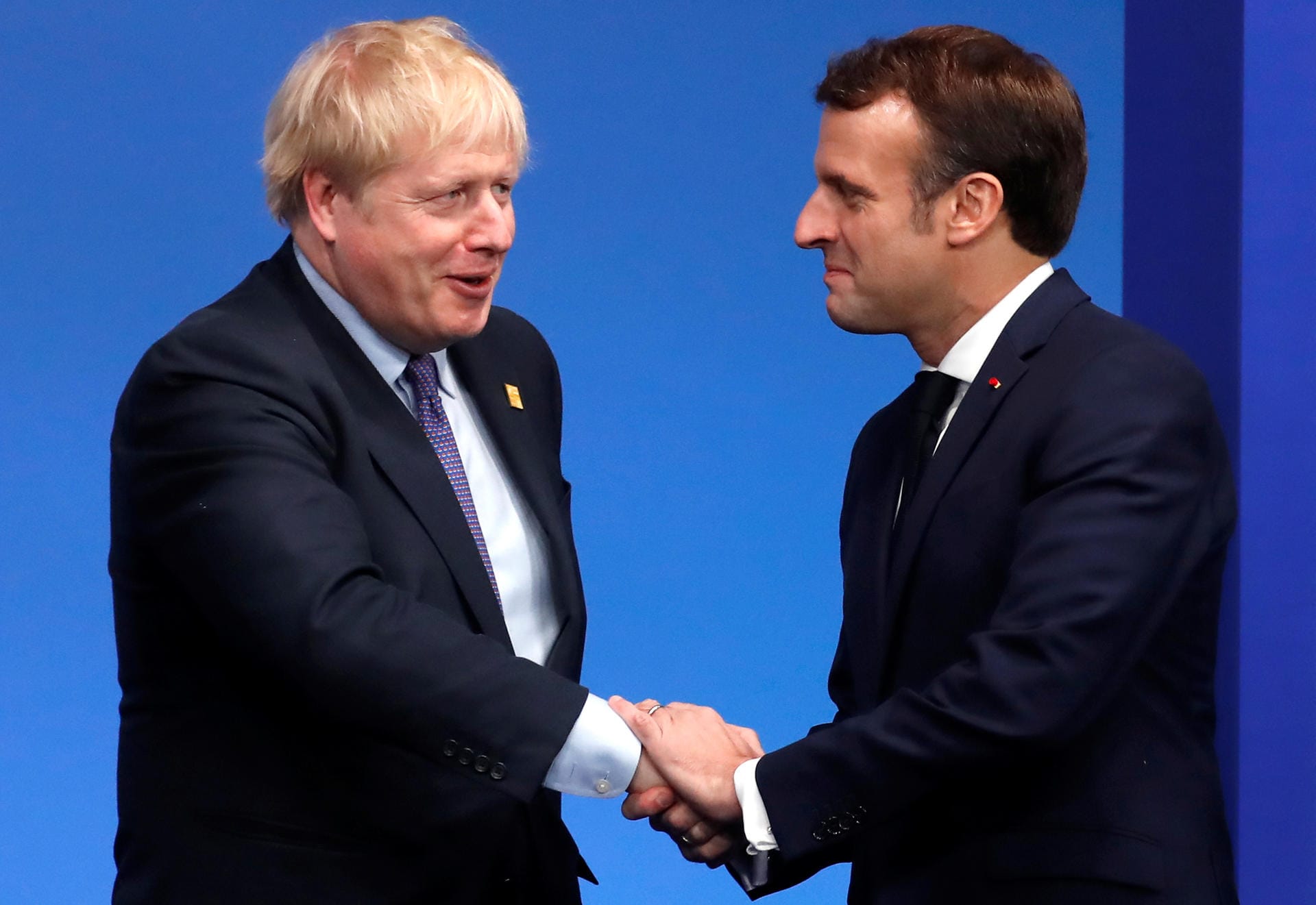 Frankreichs Staatschef Emmanuel Macron schrieb, Johnson und das britische Volk haben "in diesem schweren Moment meine ganze Unterstützung"