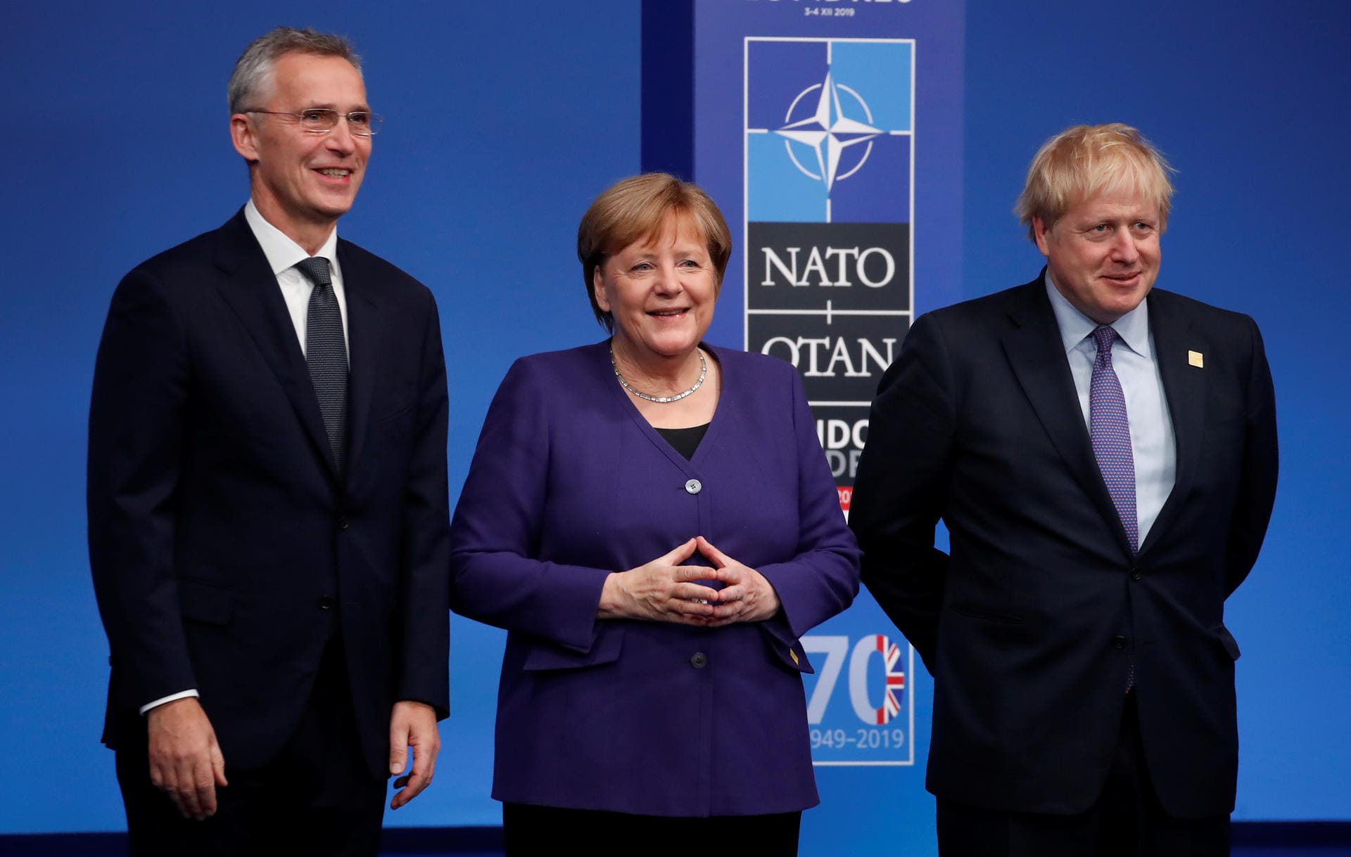 "Viel Kraft, Boris, und werde bald gesund", twitterte Nato-Generalsekretär Jens Stoltenberg.