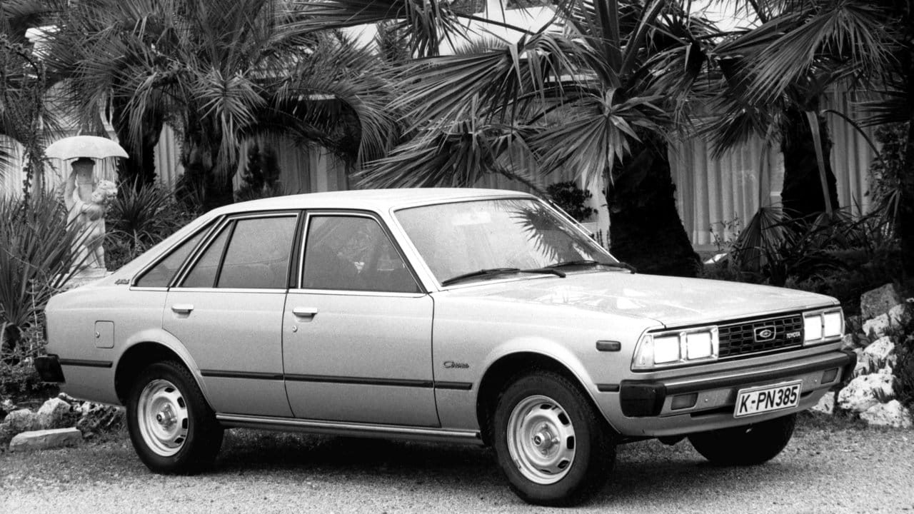 Die fünftürige Liftback-Variante des Toyota "Corona" vom japanischen Automobilunternehmens Toyota.
