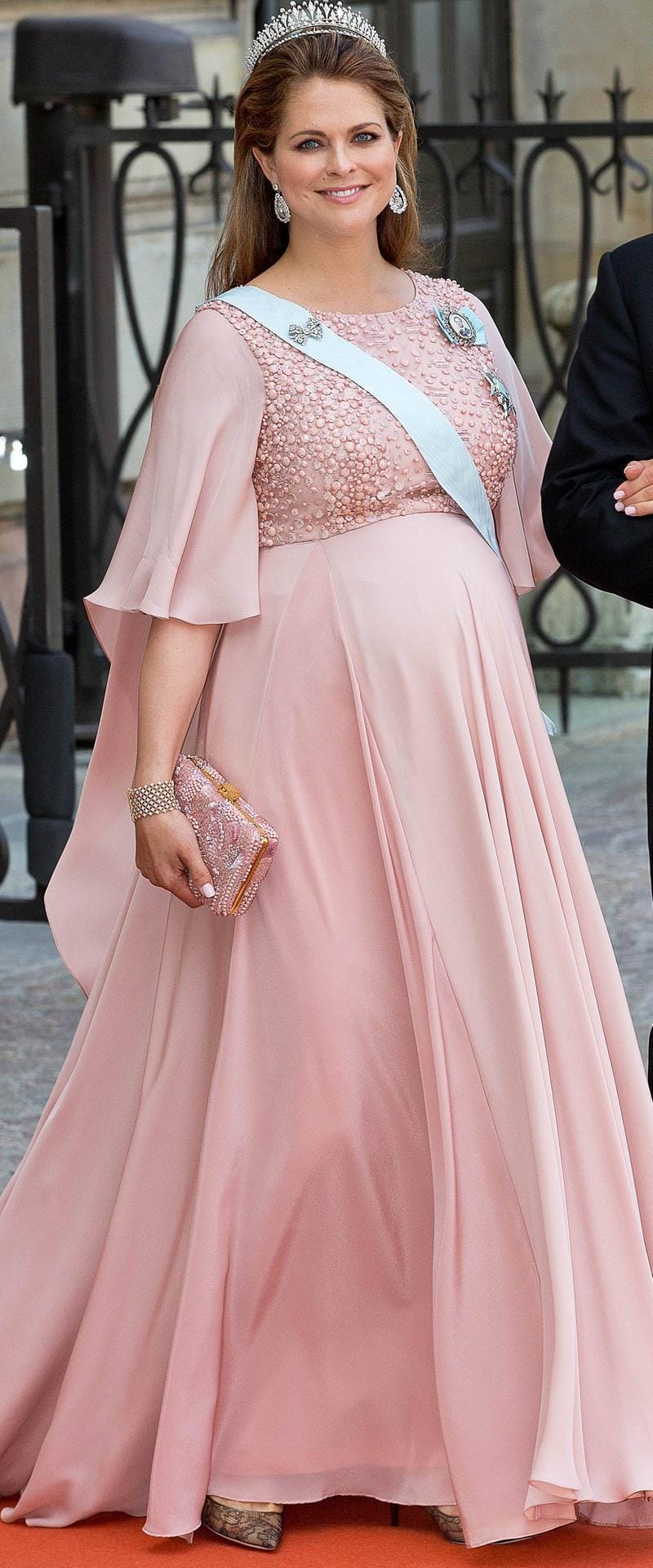 Prinzessin Madeleine im Juni 2015 bei der Hochzeit von Prinz Carl Philip