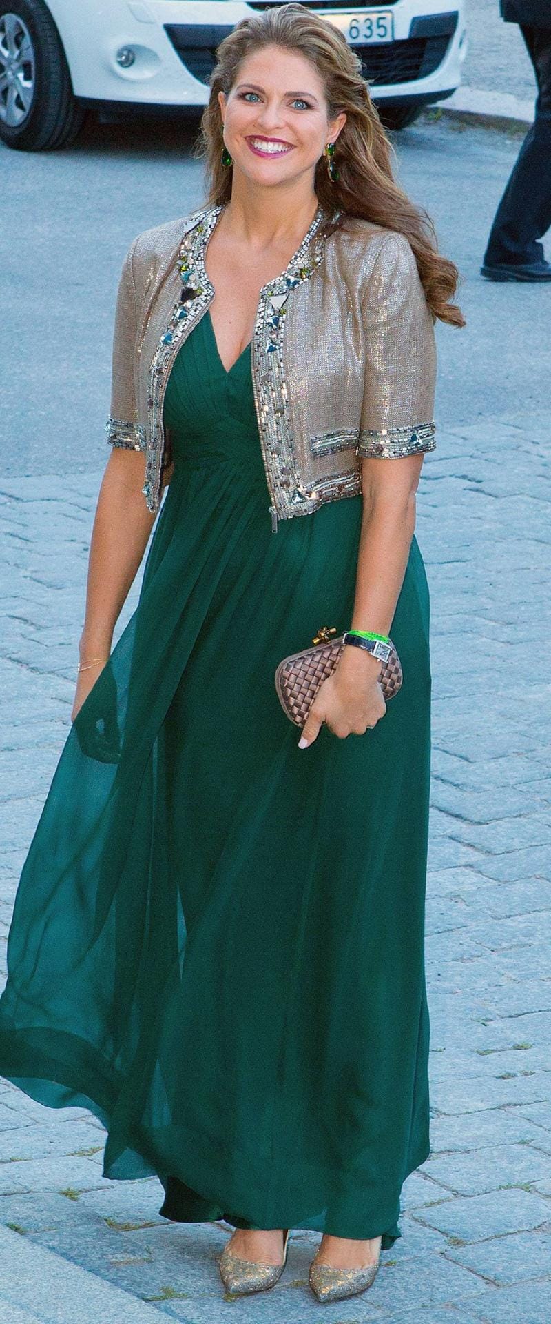 Prinzessin Madeleine im September 2013 beim Staatsdinner anlässlich den 40. Thronjubiläums von König Carl Gustaf