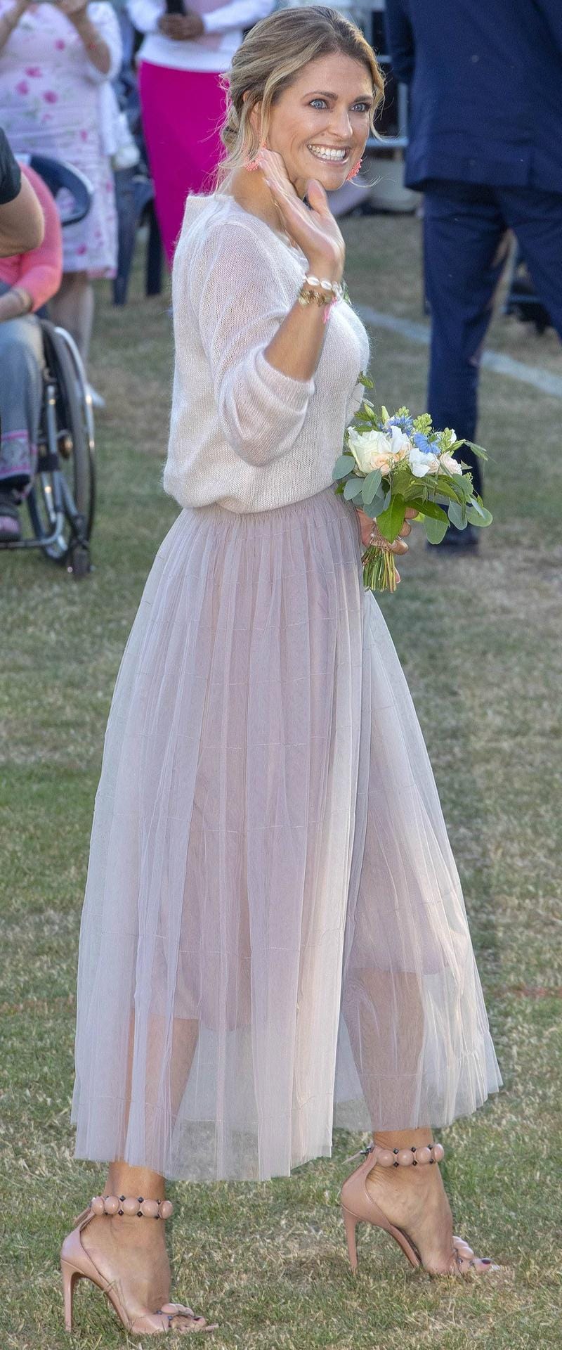 Prinzessin Madeleine im Juli 2019 beim 42. Geburtstag von Kronprinzessin Victoria