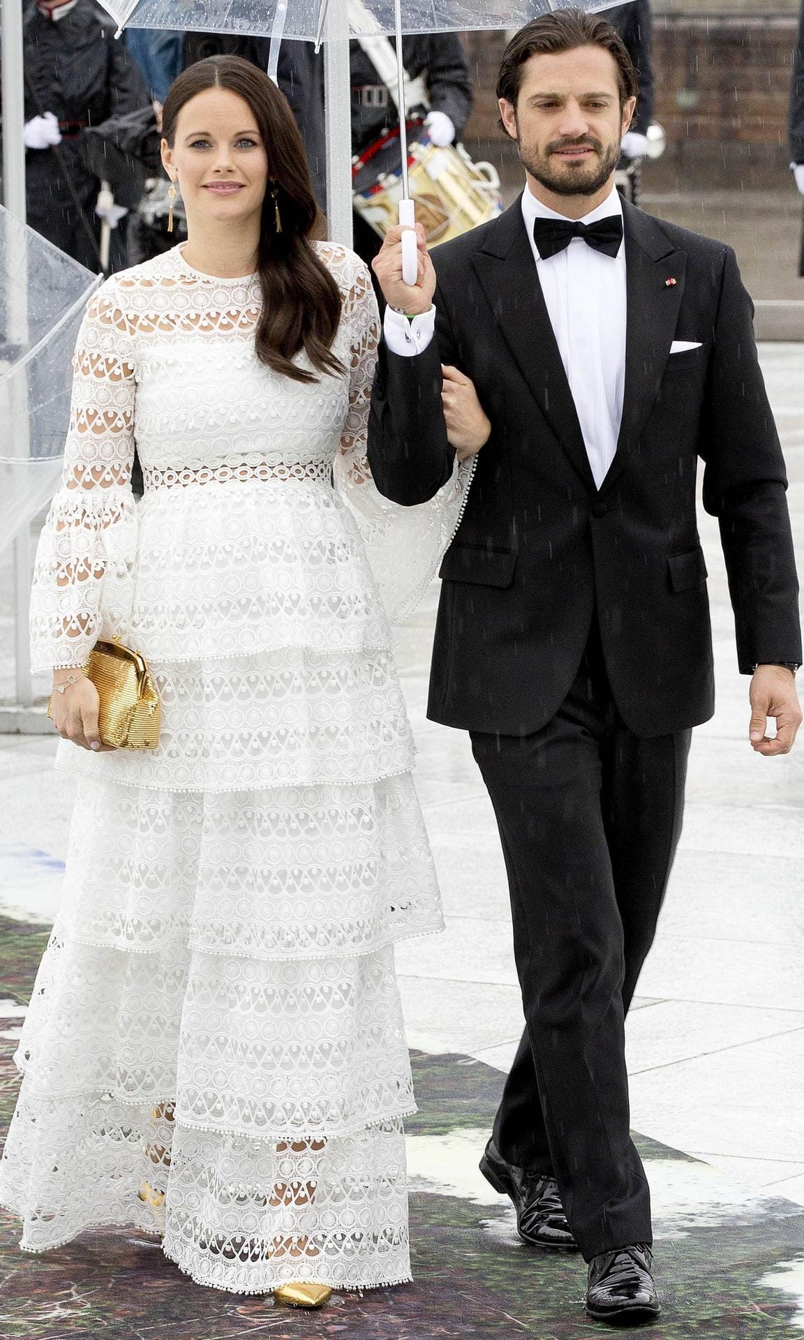 Prinz Carl Philip und Prinzessin Sofia beim 80. Geburtstag von König Harald und Königin Sonja im Mai 2017