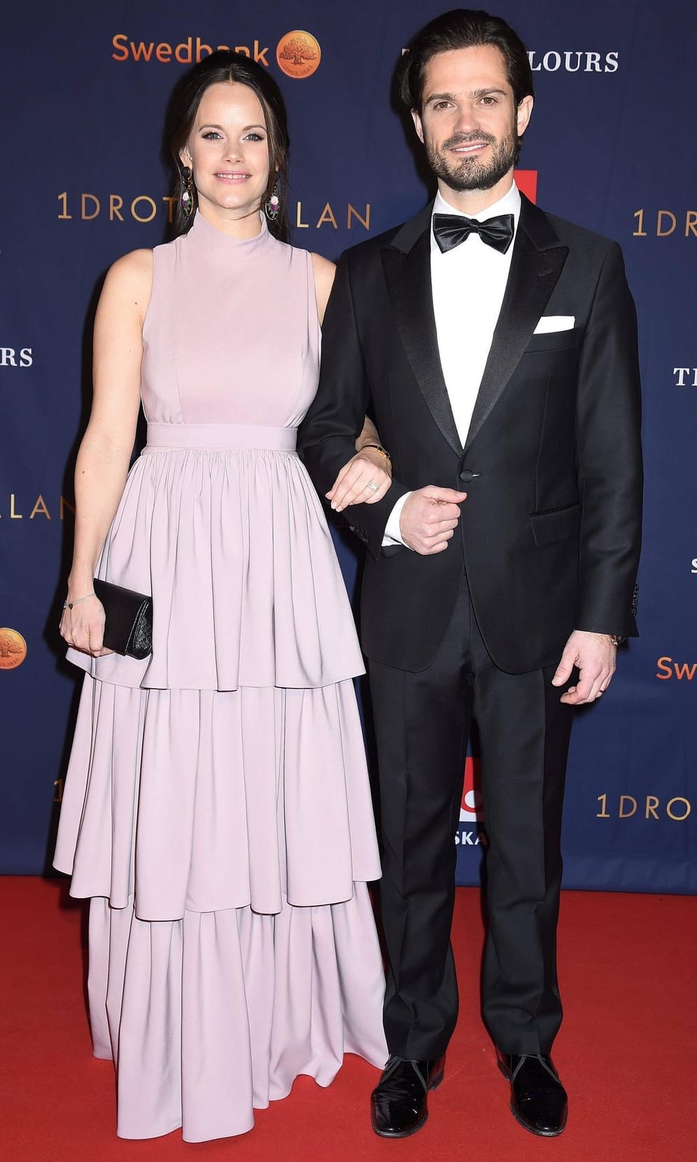 Prinz Carl Philip und Prinzessin Sofia bei den Swedish Sports Awards im Januar 2018
