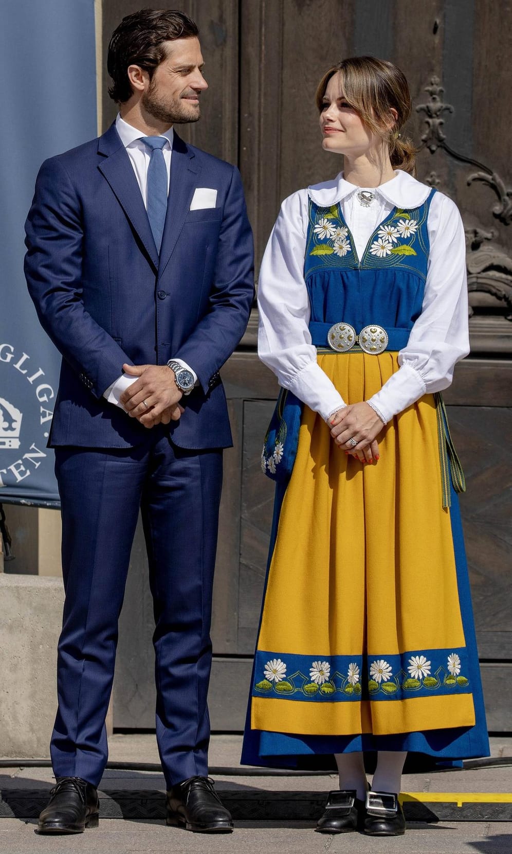 Prinz Carl Philip und Prinzessin Sofia beim Nationalfeiertag im Juni 2019