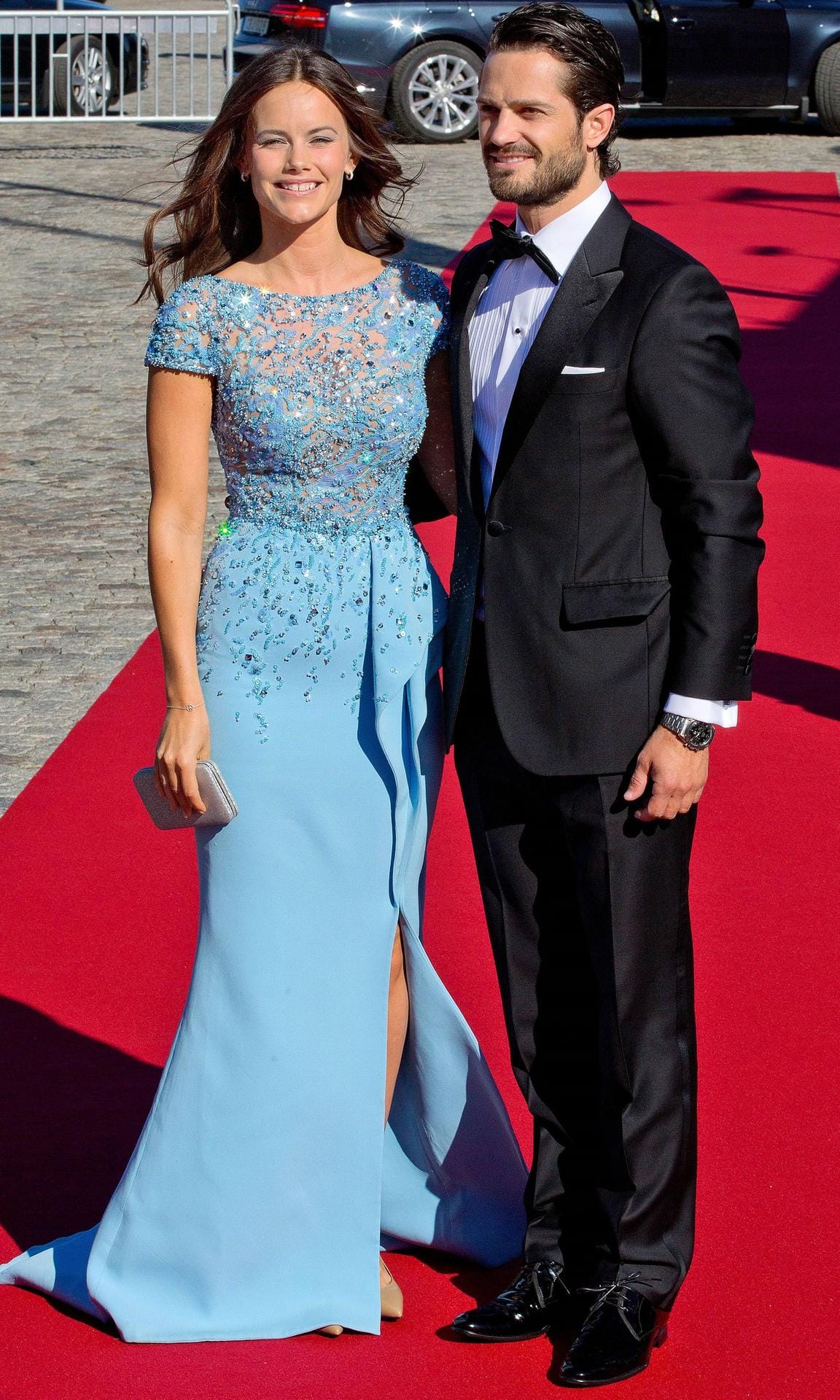 Prinz Carl Philip und Prinzessin Sofia am Tag vor ihrer Hochzeit im Juni 2015