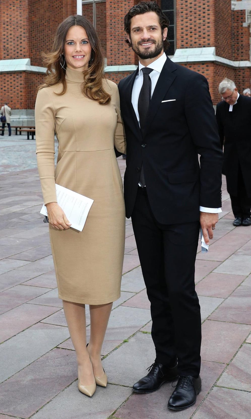 Prinz Carl Philip und Prinzessin Sofia in Uppsala im September 2015