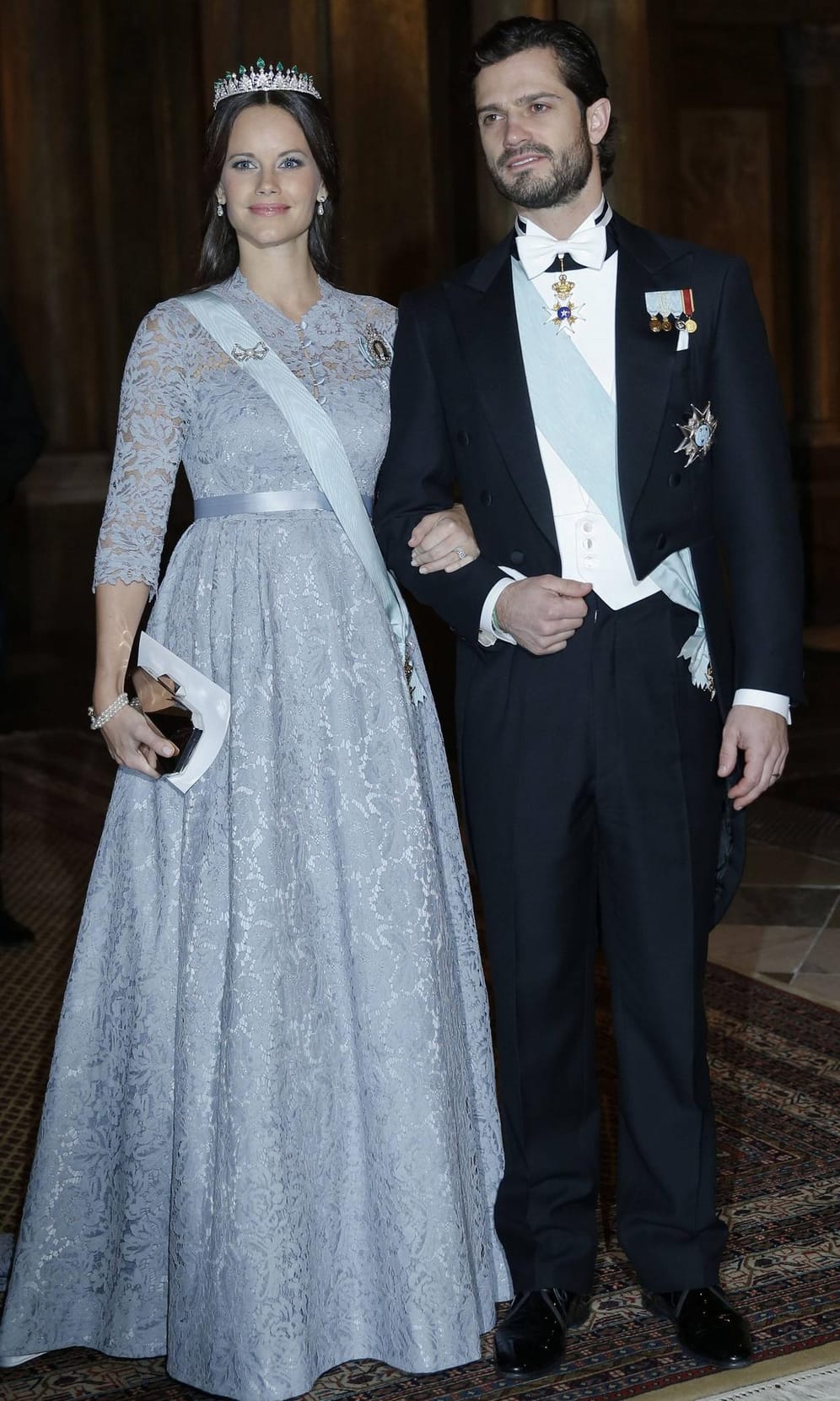 151211 STOCKHOLM Dec 11 2015 Sweden s Prince Carl Philip and his wife Princess Sofia atte