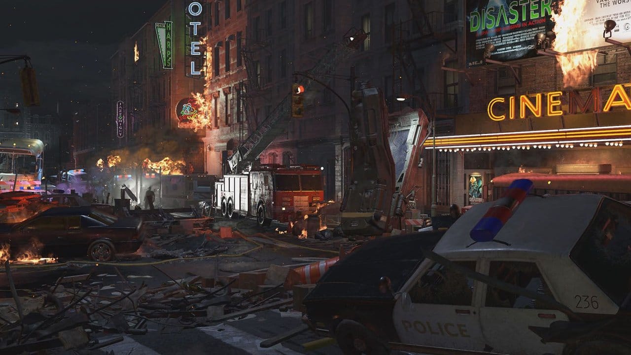 Sieht nicht aus, als wäre in Raccoon City alles in Ordnung. Sieht nicht aus, als wäre in Raccoon City alles in Ordnung.