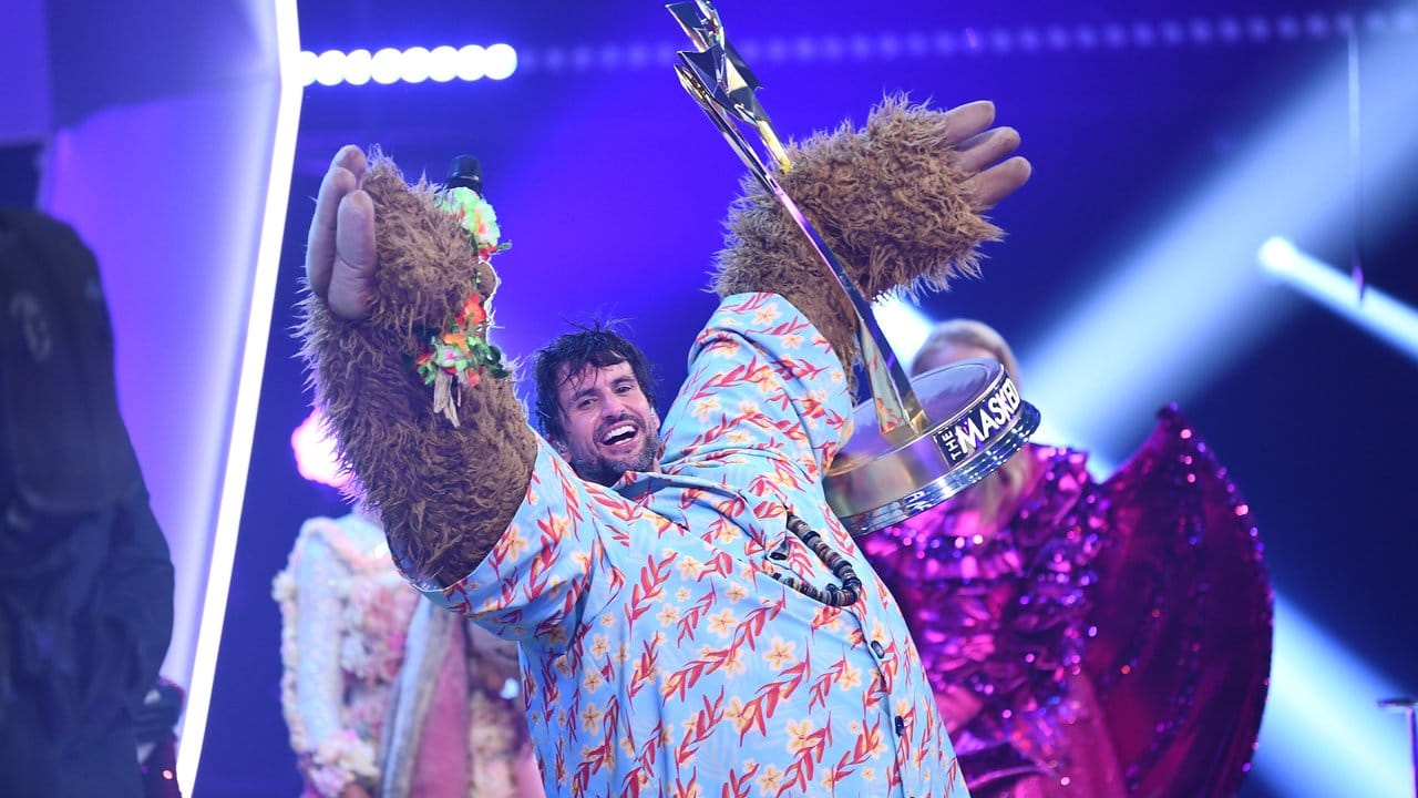 Sieger bei "The Masked Singer": Schauspieler Tom Beck. Sieger bei "The Masked Singer": Schauspieler Tom Beck.