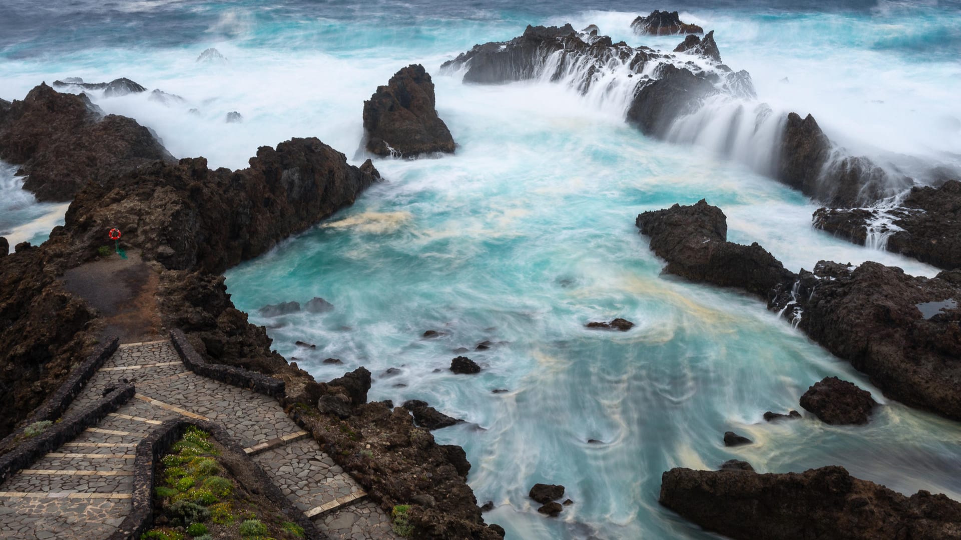 Charco del Viento: Auf Teneriffa finden Sie die Vielfalt der Charco-del-Viento-Naturpools in La Guancha.