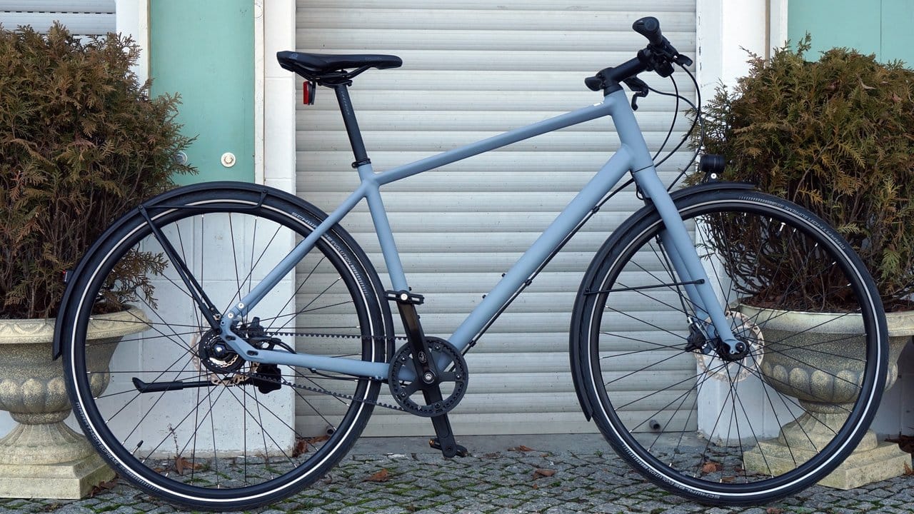 Das Vortrieb Modell 1 ist ein Stadt- und Trekkingrad für sportliche Radler.
