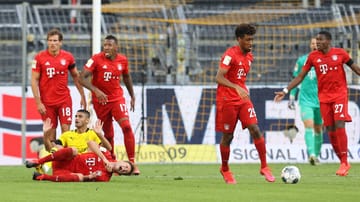 Der FC Bayern gewinnt in Dortmund mit 1:0. Den Treffer des Tages erzielt Joshua Kimmich. t-online.de hat die Profis des Rekordmeisters einzeln bewertet. Hier der Überblick.