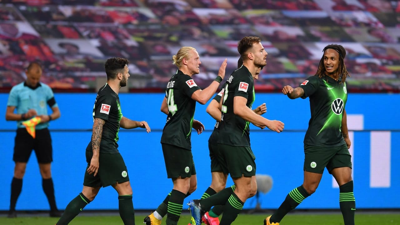 Der VfL Wolfsburg feierte einen Auswärtssieg in Leverkusen.