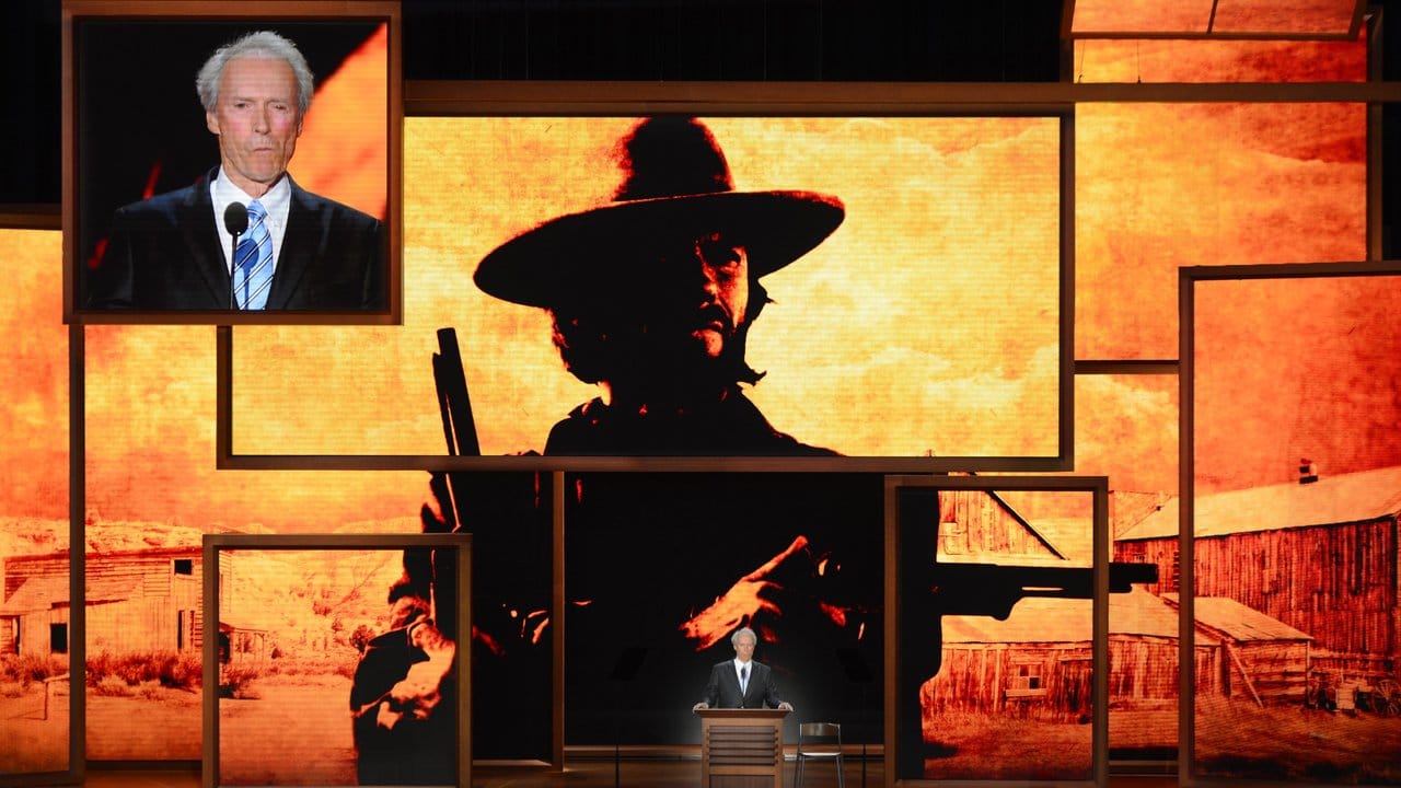 Clint Eastwood wurde als wortkarger Westernheld berühmt. Clint Eastwood wurde als wortkarger Westernheld berühmt.