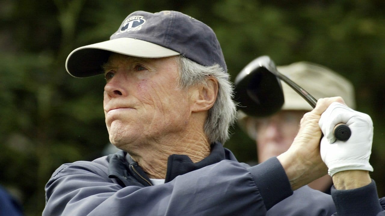 Clint Eastwood ist auch ein leidenschaftlicher Golfer.