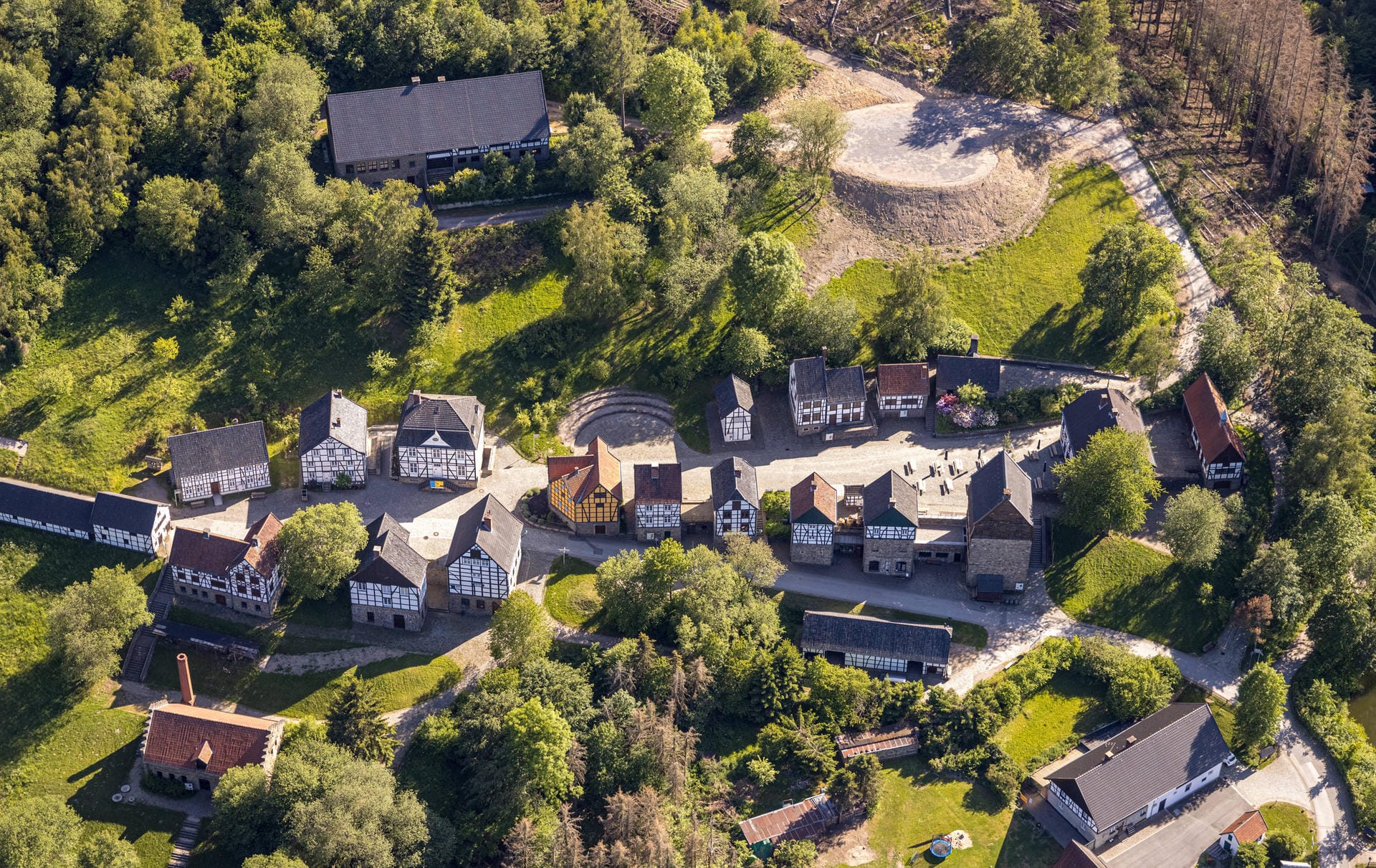 Das Freilichtmuseum in Hagen: Dort wird die Geschichte von Technik und Handwerk ausgestellt.