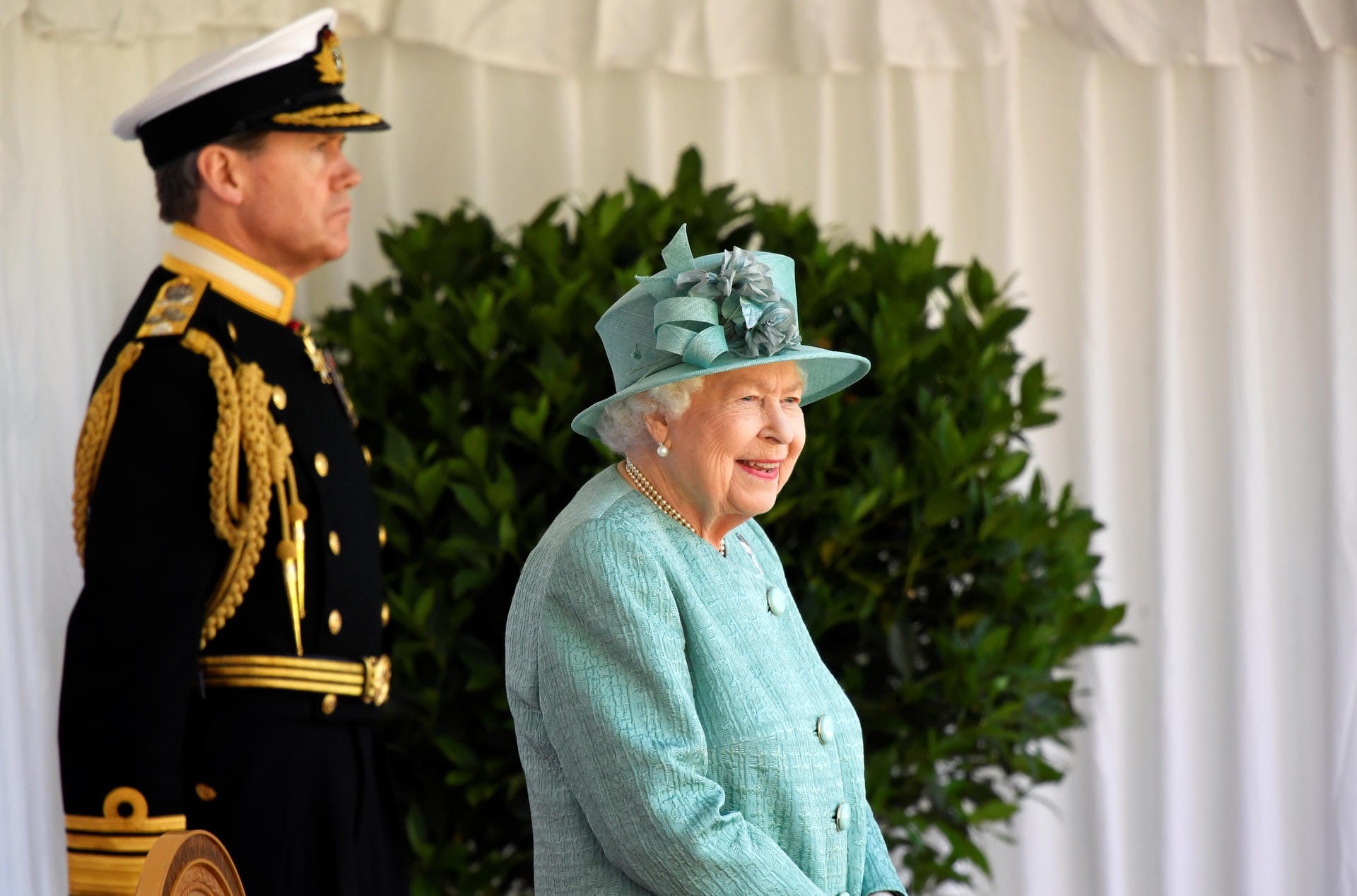 Weder Prinz Philip noch ein anderes Familienmitglied war bei der Zeremonie dabei.