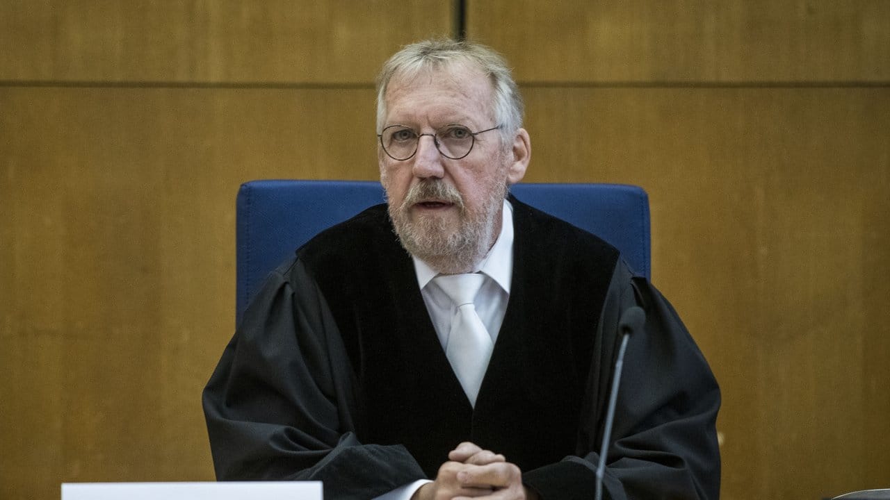 Thomas Sagebiel, Vorsitzender Richter im Lübcke-Prozess. Thomas Sagebiel, Vorsitzender Richter im Lübcke-Prozess.