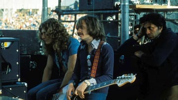 Plant, Jones und Graham bei einem Konzert in 1973: Sieben Jahre später wurde das Aus der Band verkündet.
