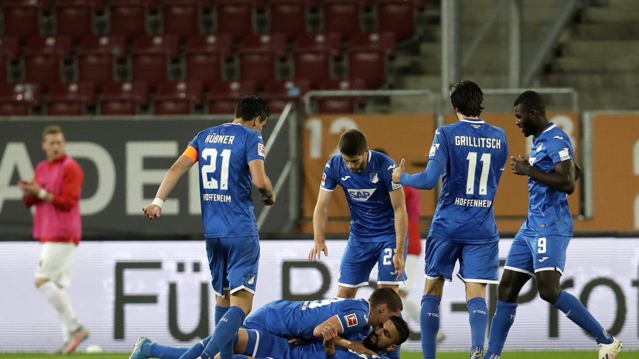 1899 Hoffenheim nahm souverän drei Punkte vom Gastspiel in Augsburg mit nach Hause. 1899 Hoffenheim nahm souverän drei Punkte vom Gastspiel in Augsburg mit nach Hause.