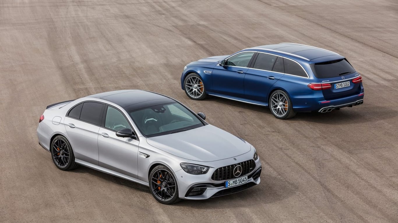 Mit dem AMG E 63 S als Limousine und als Kombi schließt Mercedes die Überarbeitung seiner E-Klasse-Modelle nun ab.