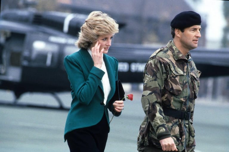 Diana im Oktober 1985
