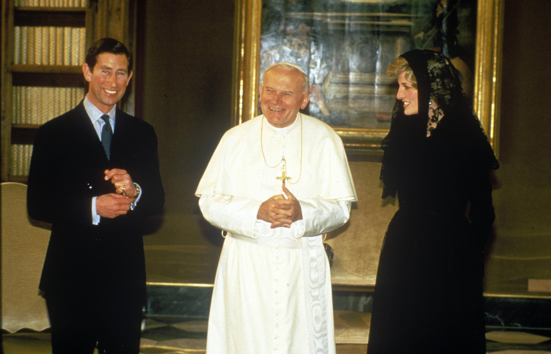 Besuch bei Papst Johannes Paul II.