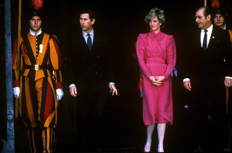 Charles und Diana im Mai 1985 auf einer offiziellen Italienreise