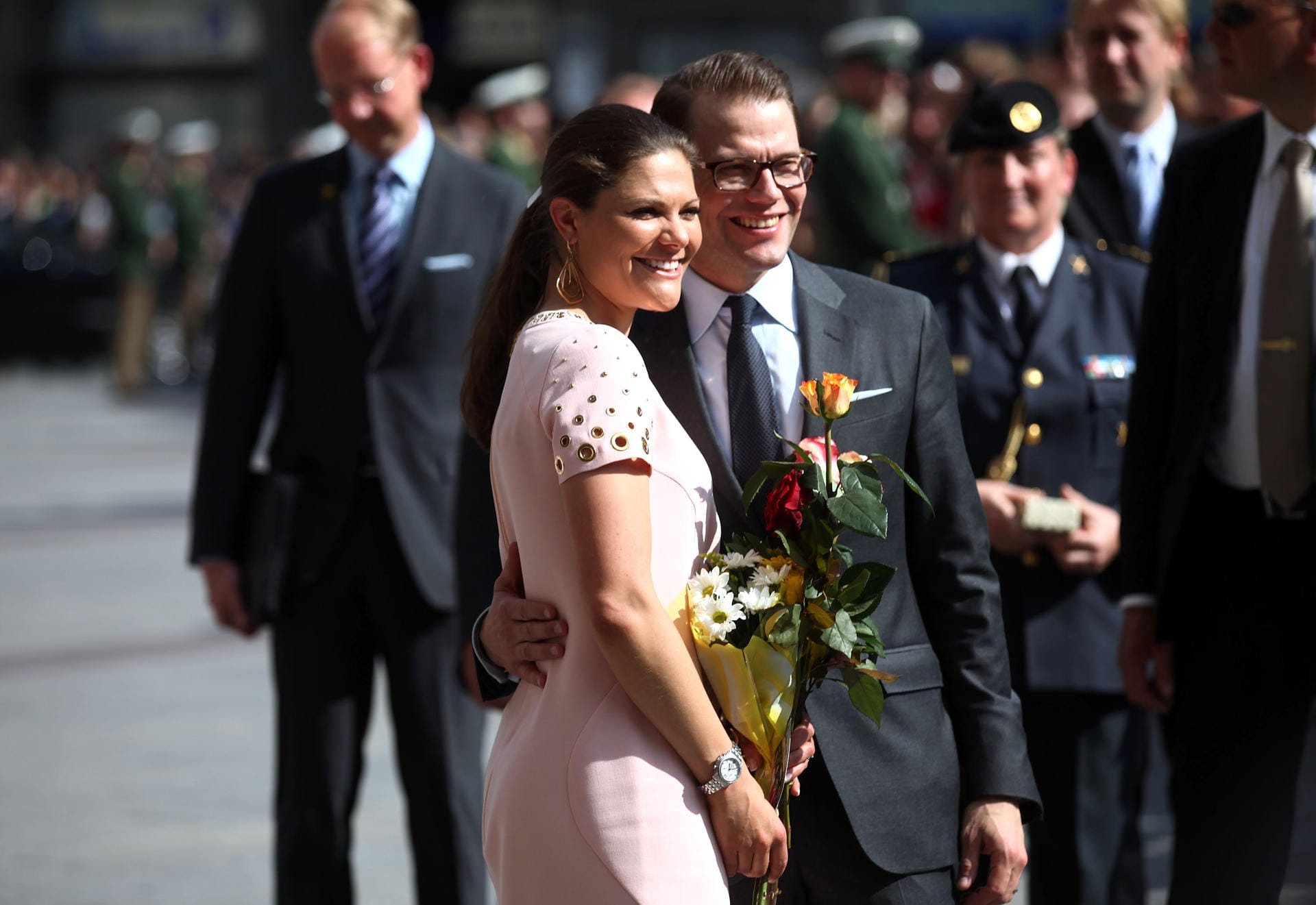 24. Mai 2011: Das Kronprinzessinnenpaar besucht München.