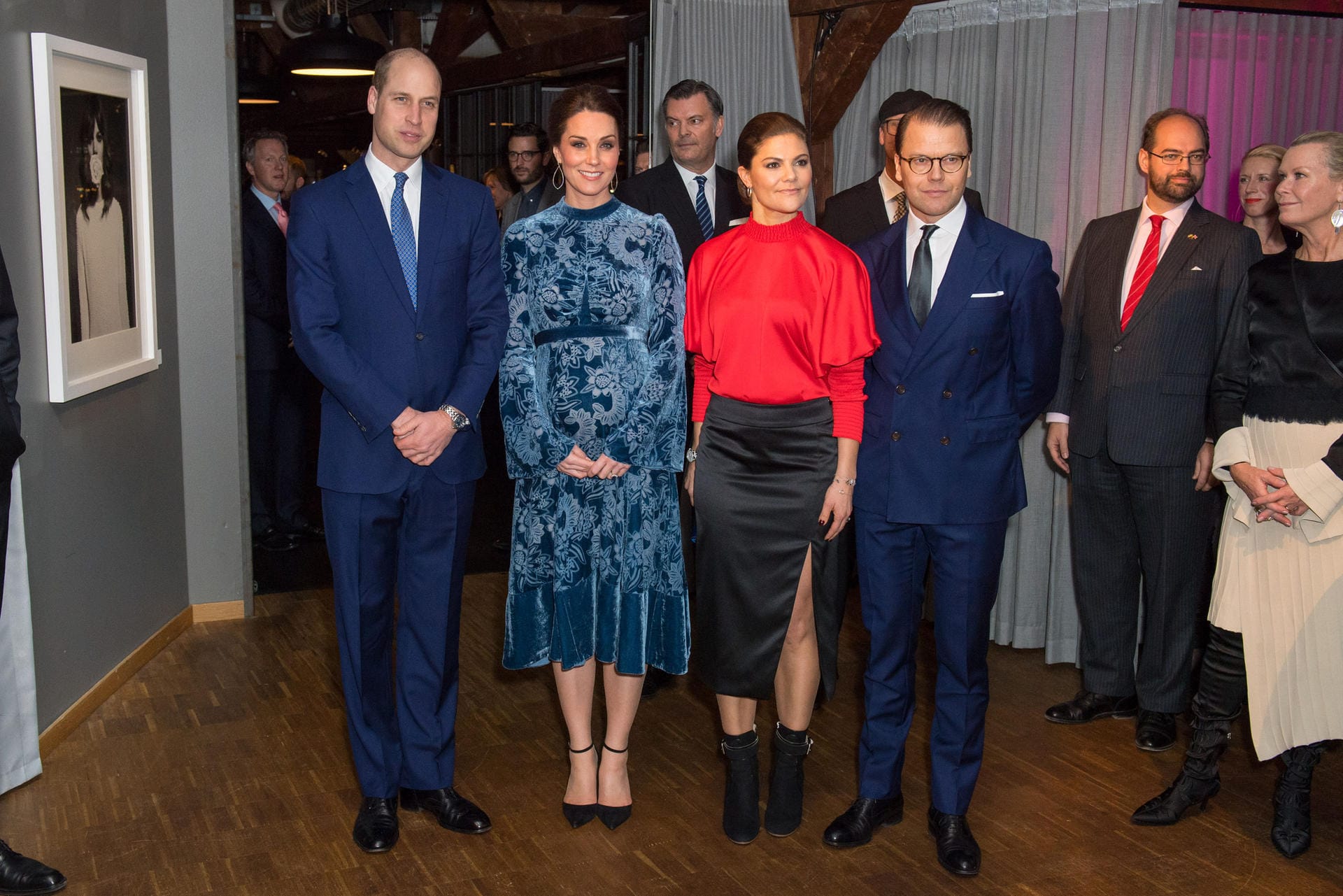 31. Januar 2018: Besuch von William und Kate in Stockholm.
