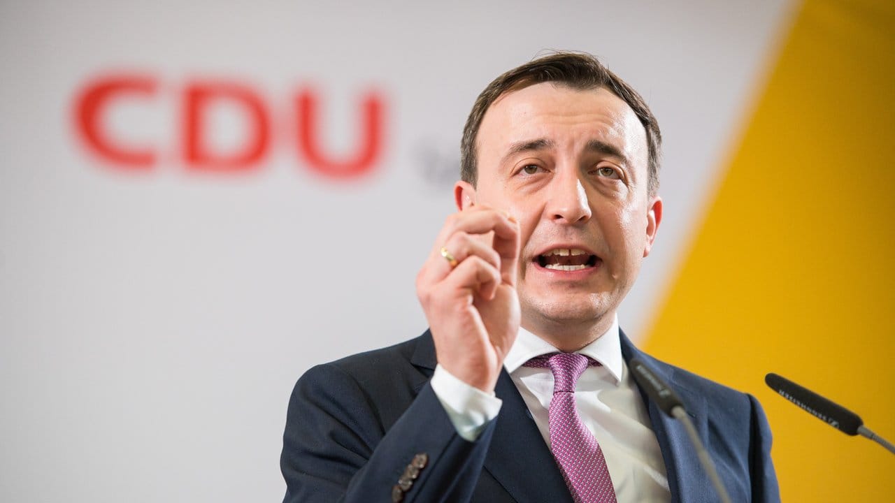 Generalsekretär Paul Ziemiak im November 2019 bei einem Landesparteitag der CDU.
