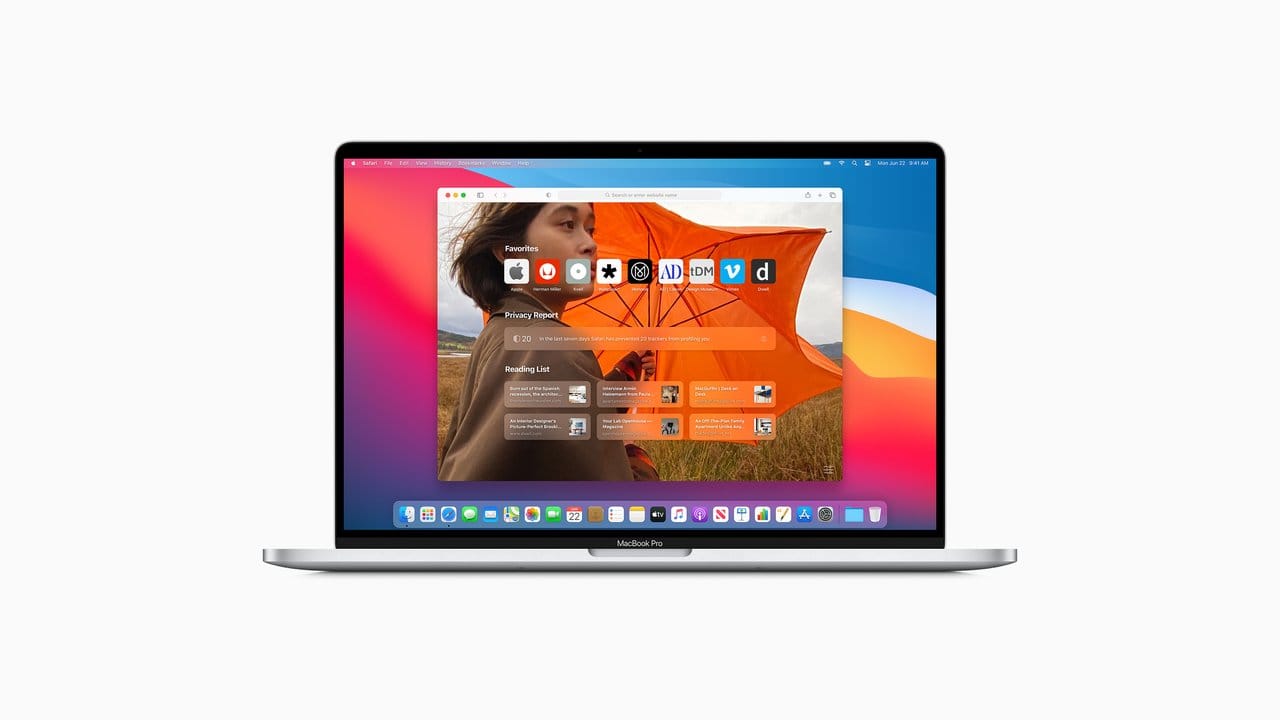 Die Optik der neuen Version macOS 11 "Big Sur" wird der iPad-Bedienoberfläche ähnlicher.