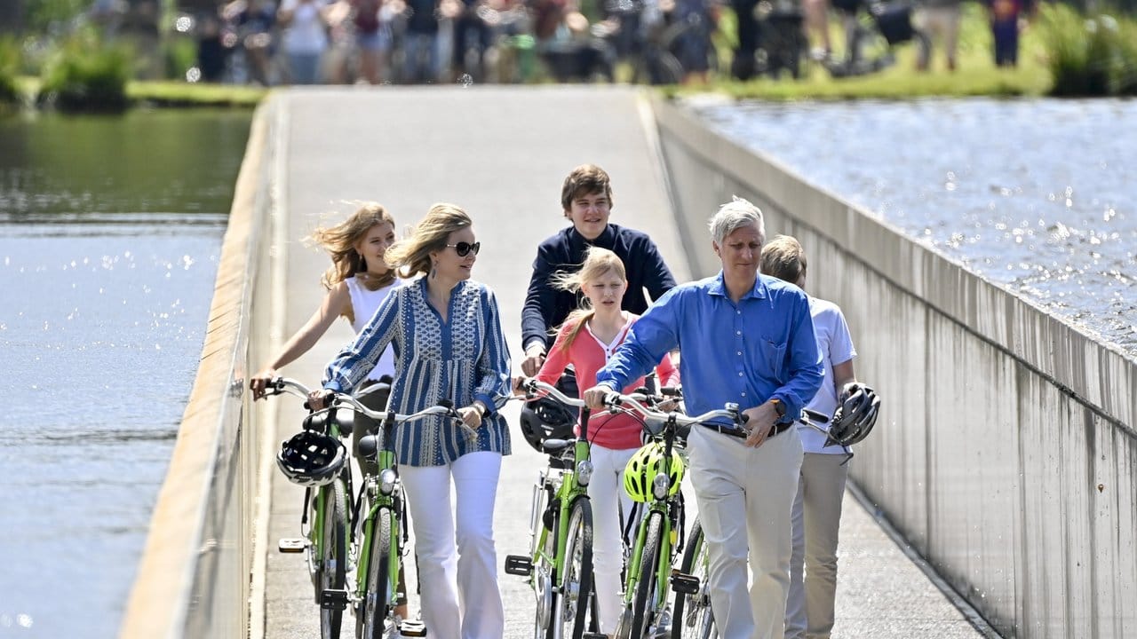 Die belgische Königsfamilie hat das Tempo rausgenommen. Die belgische Königsfamilie hat das Tempo rausgenommen.
