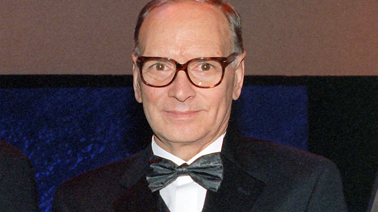Ennio Morricone bei der Verleihung des Europäischen Filmpreises 1999. Ennio Morricone bei der Verleihung des Europäischen Filmpreises 1999.