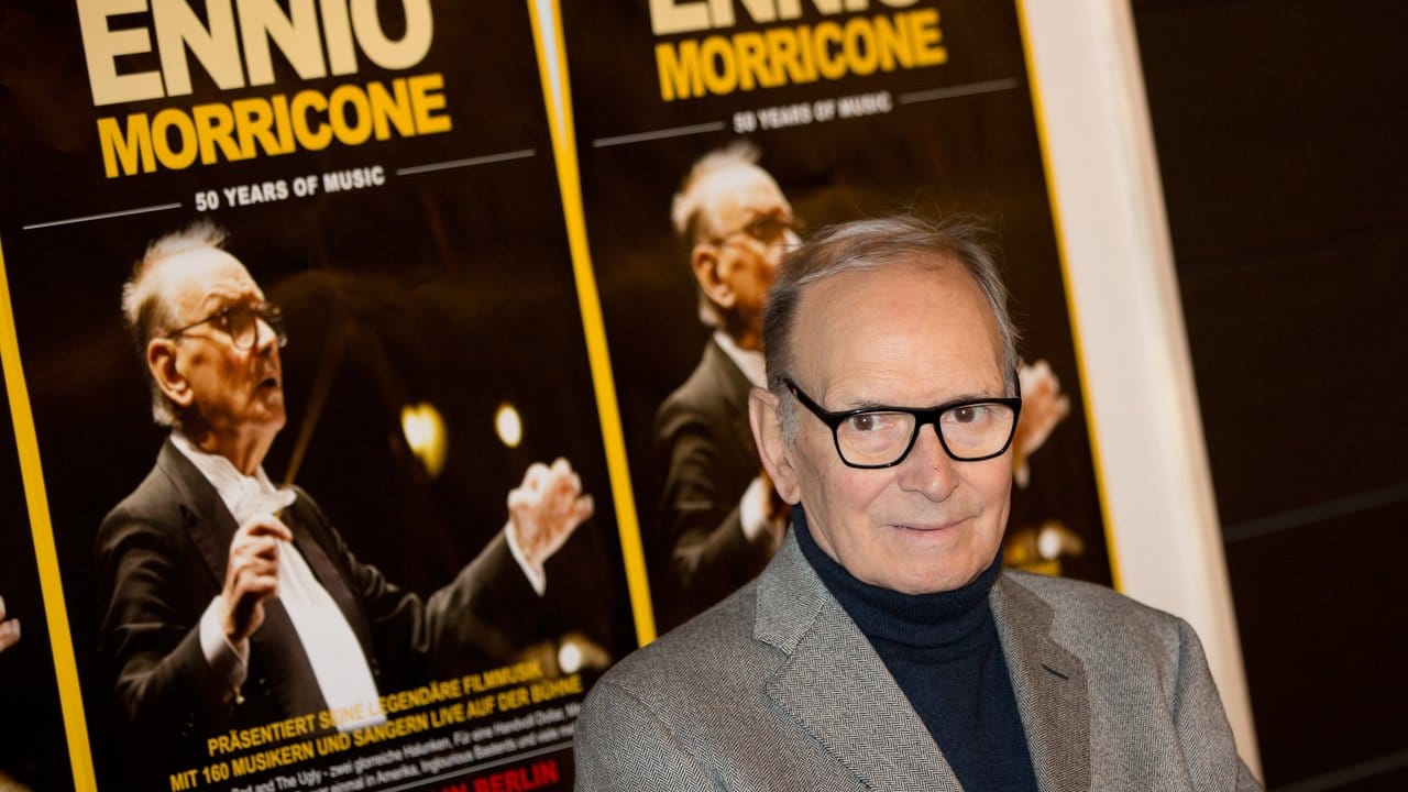 Ennio Morricone ging auch im hohen Alter noch auf Tournee. Ennio Morricone ging auch im hohen Alter noch auf Tournee.