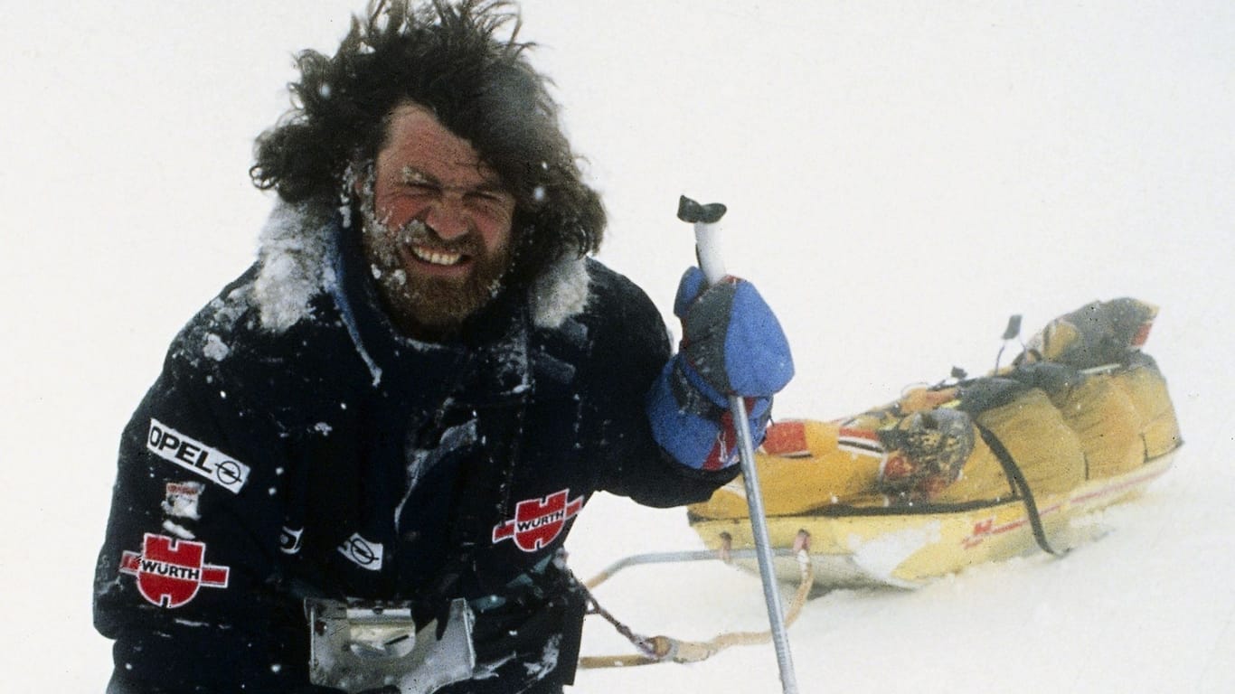 1990: Reinhold Messner durchwandert die Antarktis