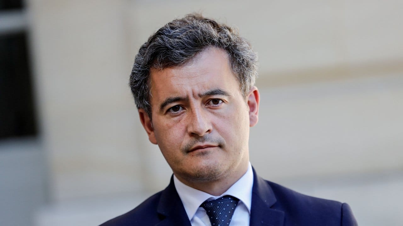 Frankreichs neuer Innenminister Gérald Darmanin reist nach Bayonne. Frankreichs neuer Innenminister Gérald Darmanin reist nach Bayonne.