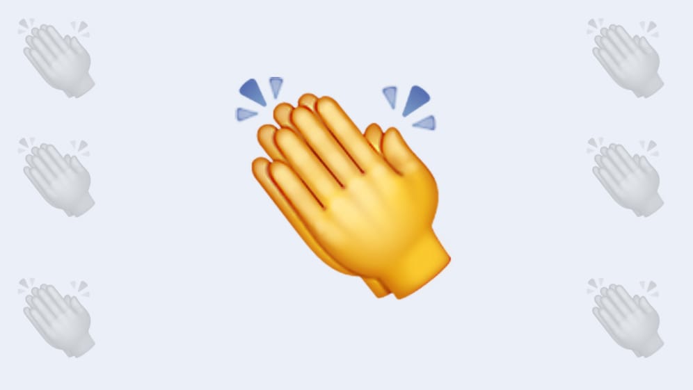 Applaus, Applaus? Die klatschenden Hände werden nicht überall als Zustimmung oder Anerkennung empfunden. Teilweise wird das Emoji sarkastisch eingesetzt. In China bringt man die Geste sogar mit sexuellen Handlungen in Verbindung.