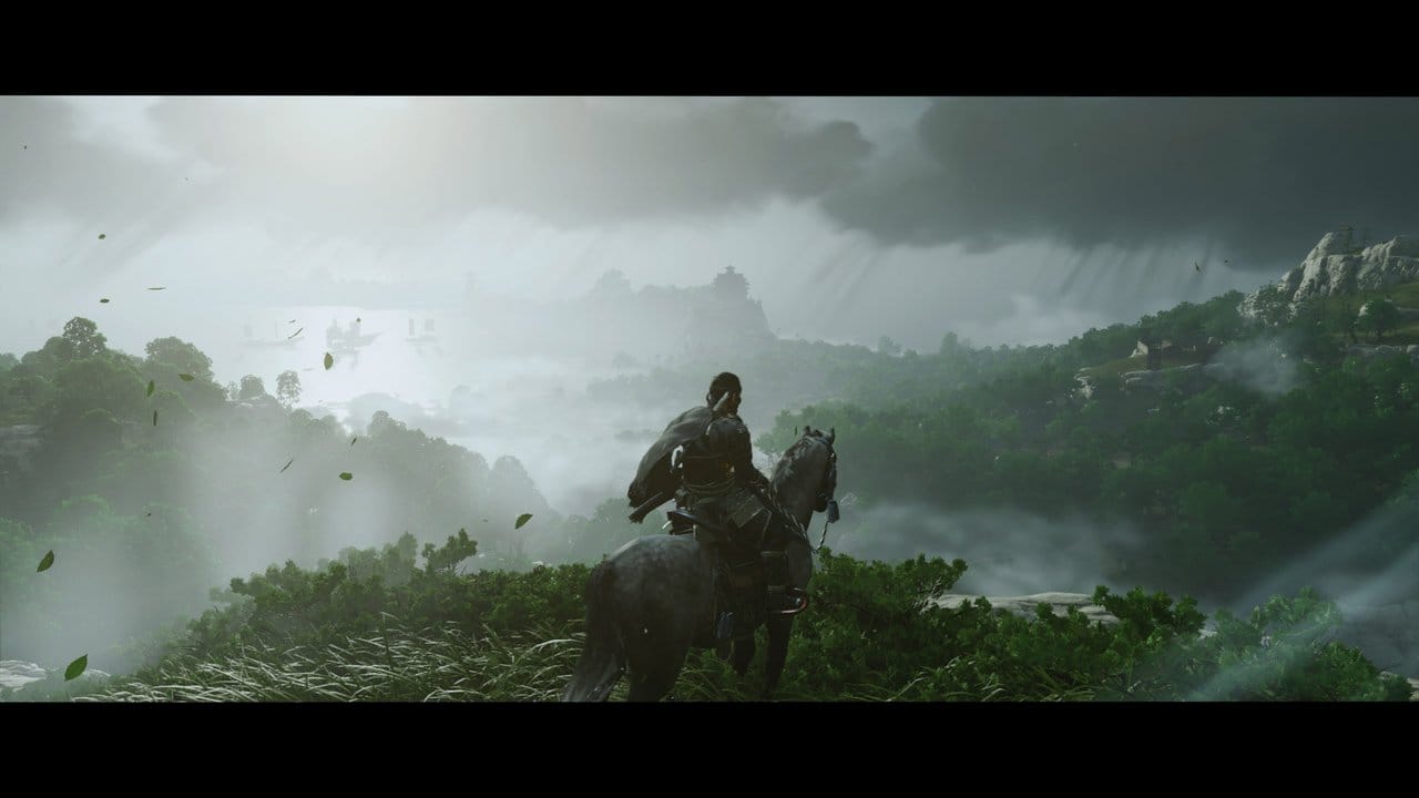 Eine Welt zum Erkunden: Schauplatz von "Ghost of Tsushima" ist die japanische Insel Tsushima im Jahr 1274. Eine Welt zum Erkunden: Schauplatz von "Ghost of Tsushima" ist die japanische Insel Tsushima im Jahr 1274.