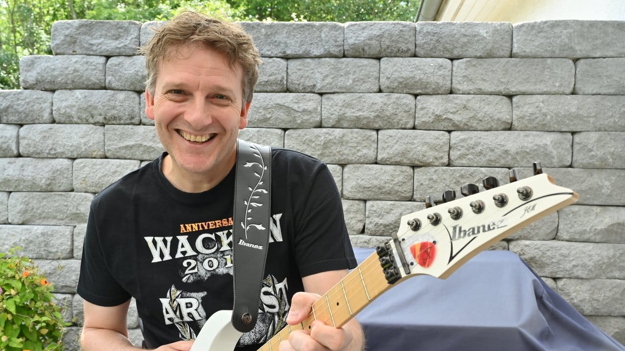 Mit seiner Band Sacred Season war Marco Schultz vor 30 Jahren beim ersten Festival in Wacken aufgetreten.