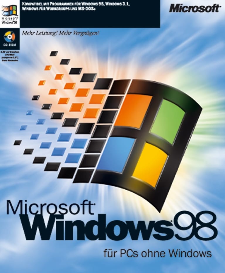 Im Juni 1998 folgte dann eine überarbeitete Windows-Version. Windows 1998. Die knapp 200 MB große Installation konnte nicht mehr mit Disketten ausgeliefert werden. Ein CD-ROM-Laufwerk war nun Pflicht.