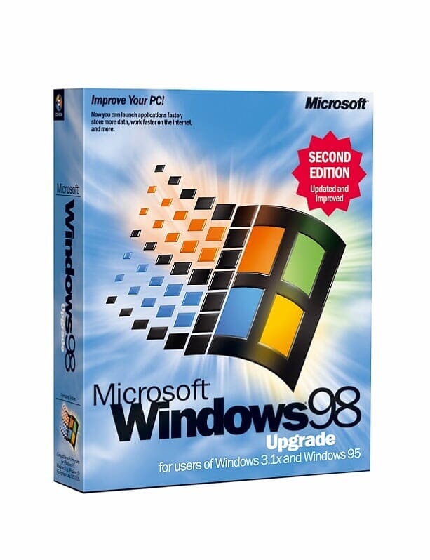 Nur ein Jahr später, im Juni 1999 folgte Windows 98 Second Edition, besser bekannt als Windows 98 SE. Es brachte unter anderem ICE mit, die Internetverbindungsfreigabe. Sie machte es zur Jahrtausendwende, noch bevor Router in jedem Haushalt verbreitet waren, in vielen Studenten-WGs möglich, dass der Internetanschluss gemeinsam genutzt werden konnte.