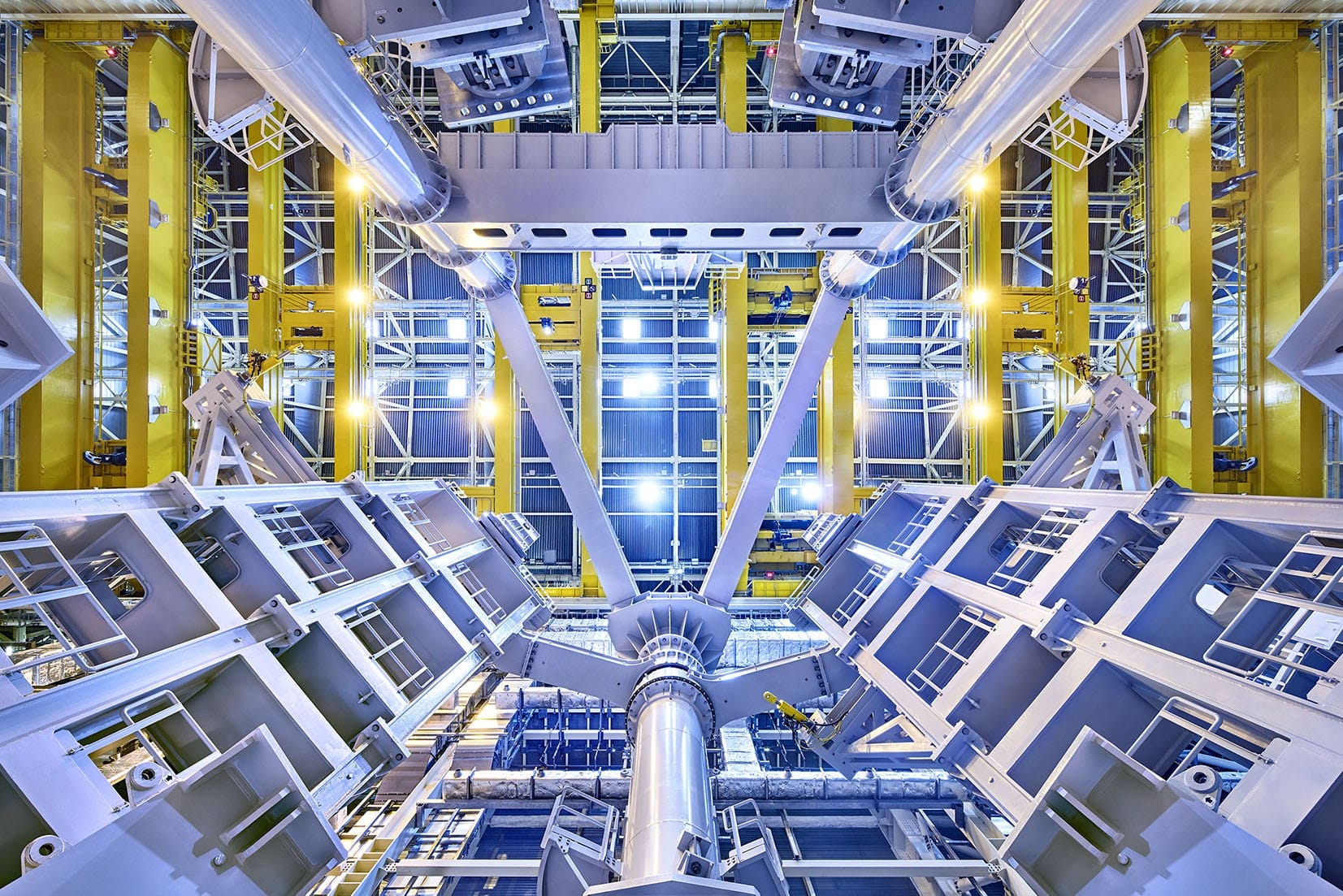 Arbeiten am Fusionsreaktor Iter: Ab 2025 beginnen die Experimente mit Wasserstoffplasma.