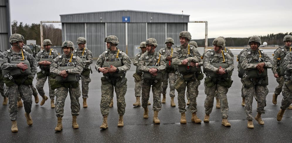 Hier ist das USMilitär in Deutschland stationiert