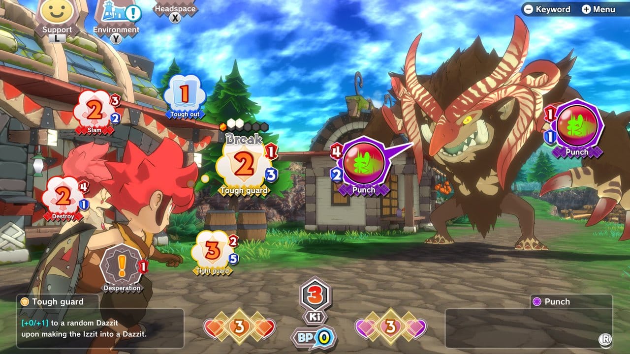 Im Mittelpunkt von "Little Town Hero" stehen die durchaus kniffligen Taktik-Kämpfe. Im Mittelpunkt von "Little Town Hero" stehen die durchaus kniffligen Taktik-Kämpfe.