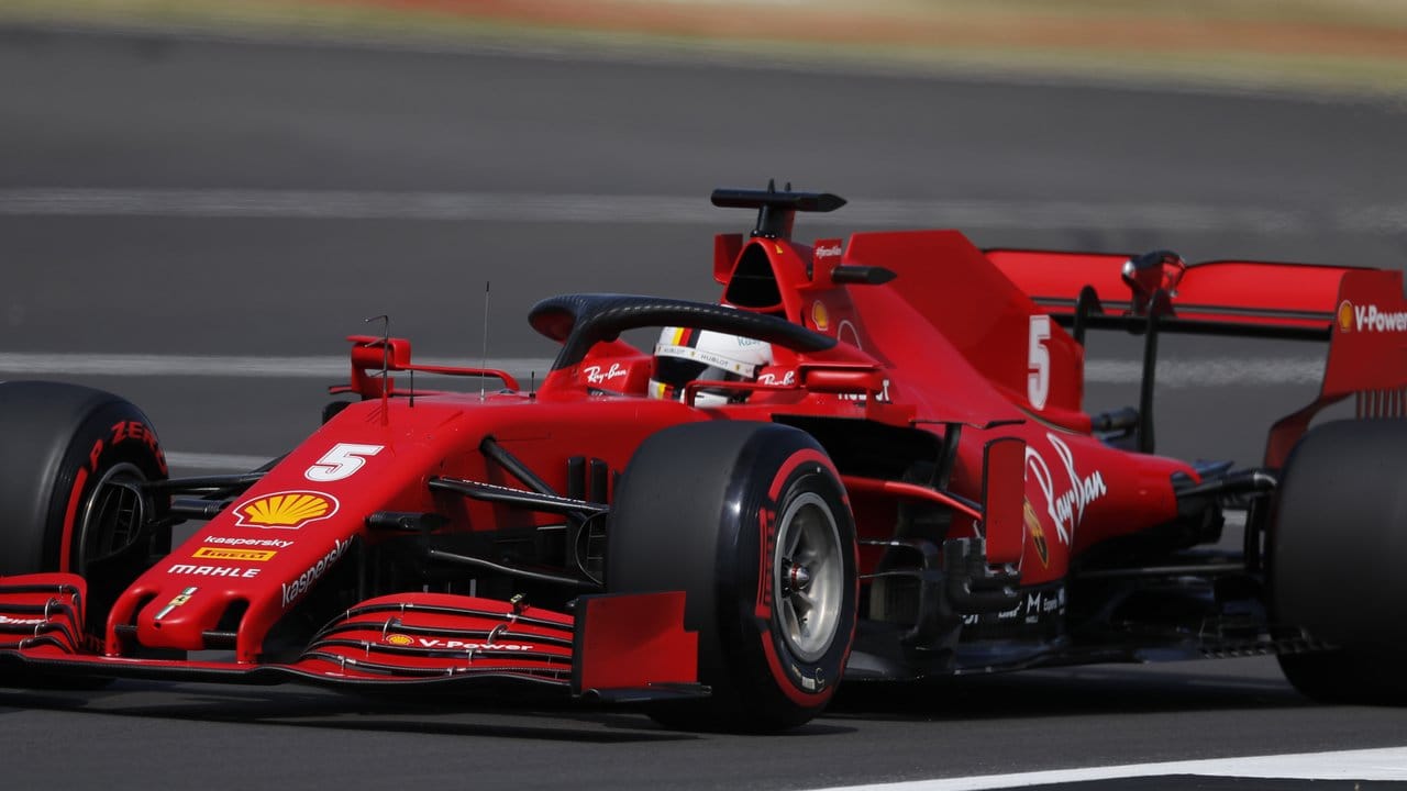 Vettel ist in der Qualifikation zum zweiten Formel-1-Rennen in England vorzeitig ausgeschieden.