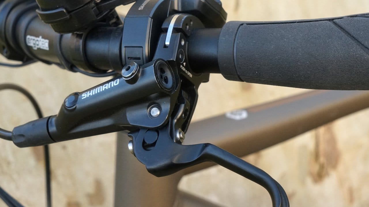 Shimanos Schaltung Nexus Inter-5E im Victoria eTouring 7. Shimanos Schaltung Nexus Inter-5E im Victoria eTouring 7.